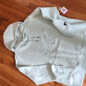 Reebok  Mint Green Pullover Hoodie